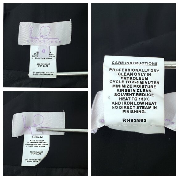 Chic Black Backless Lace Dress - Picture 12 of 12